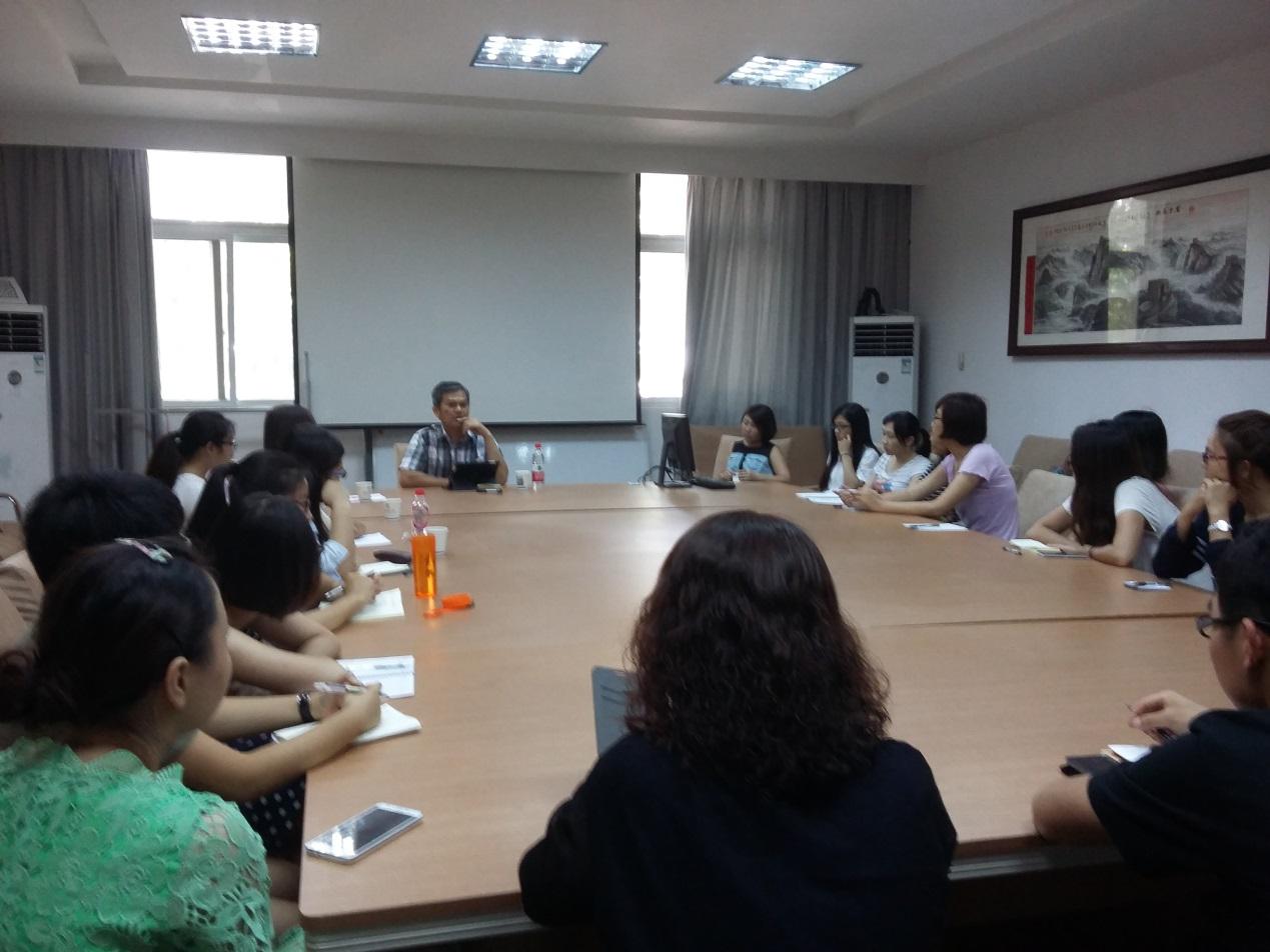 美俄勒冈州立大学伍国文教授来公司进行学术交流 美俄勒冈州立大学伍国文教授来公司进行学术交流